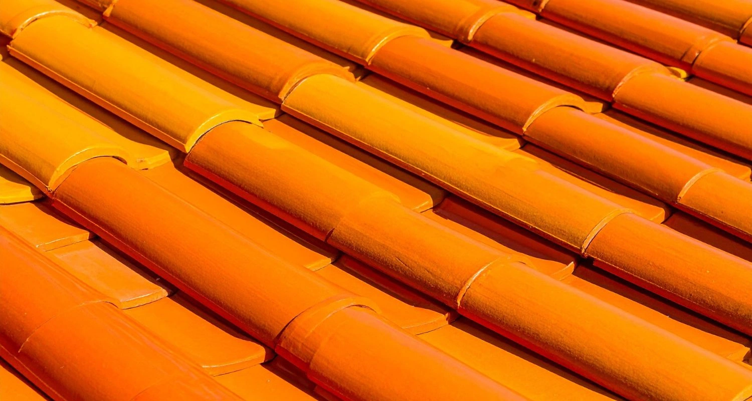 Couverture en tuiles terre cuite